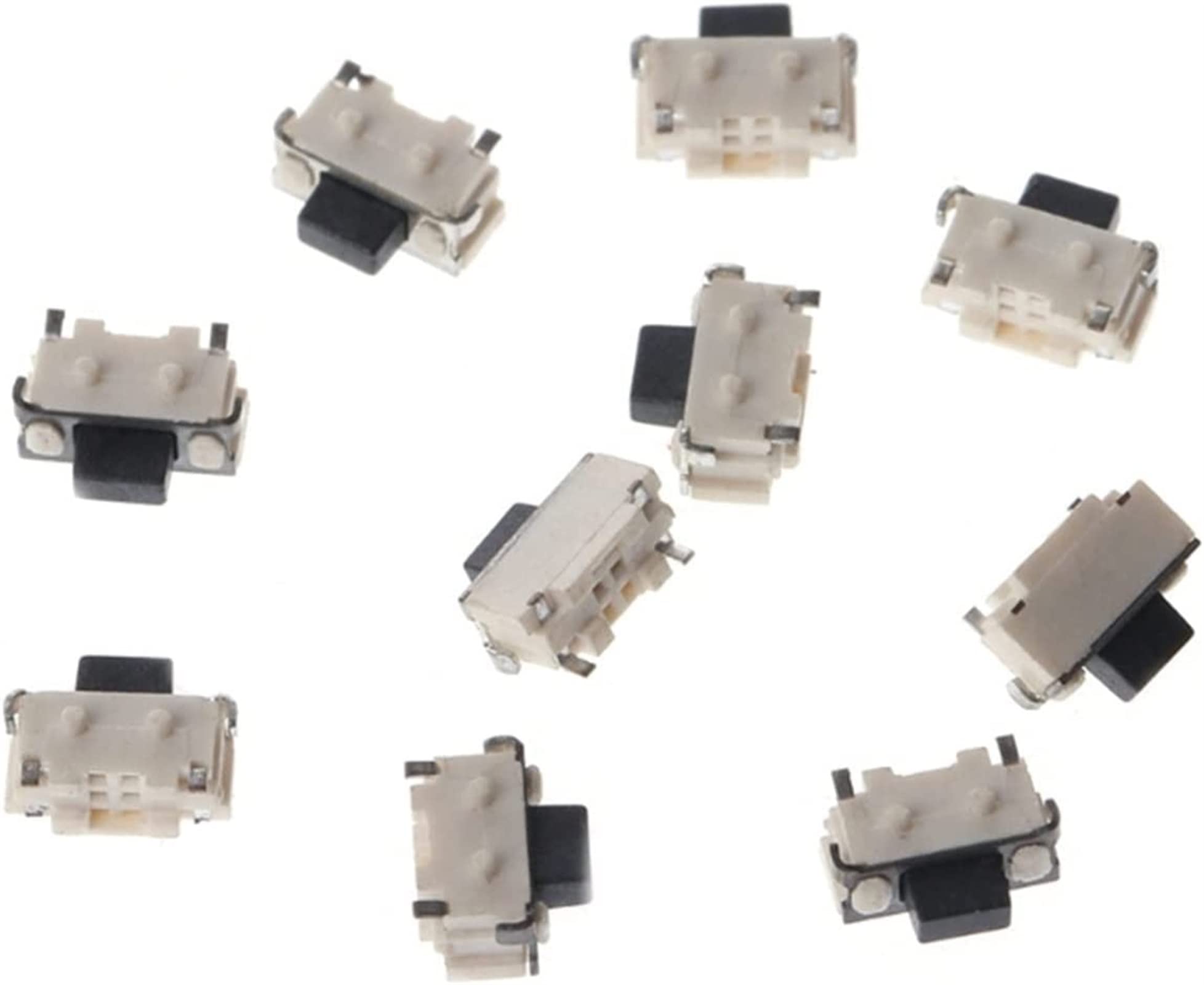 Pulsante Interruttore di Alimentazione 10 Pezzi / 1 Set Pulsante tattile Laterale Micro SMD SMT Interruttore tattile 2x4x3.5mm