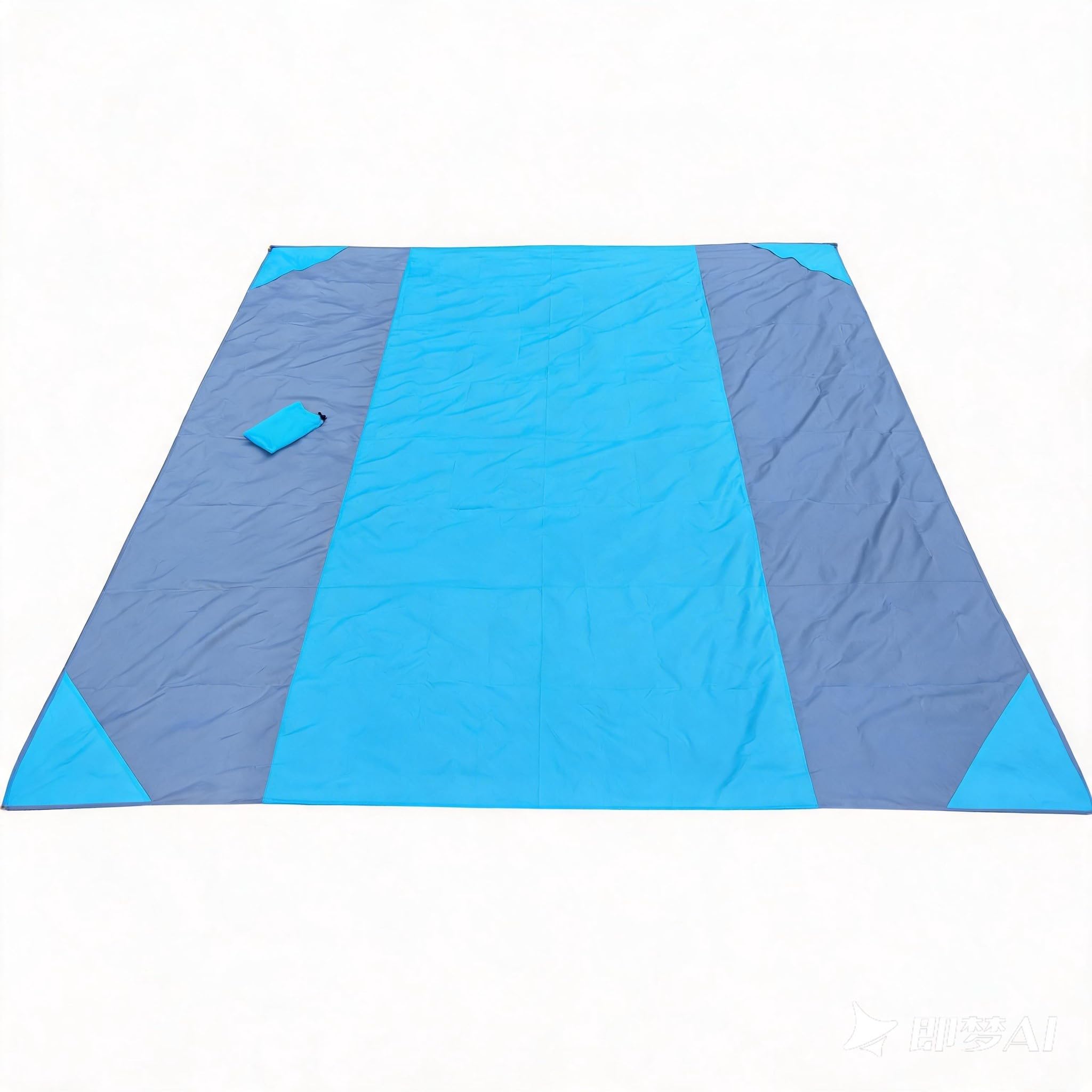 ROSSRORE Beach Blanket 280x300cm Sandproof Waterproof Picnic Mat,Large Foldable Outdoor Blanket,Lightweight Camping Tarp for Beach Picnic Hiking Travel