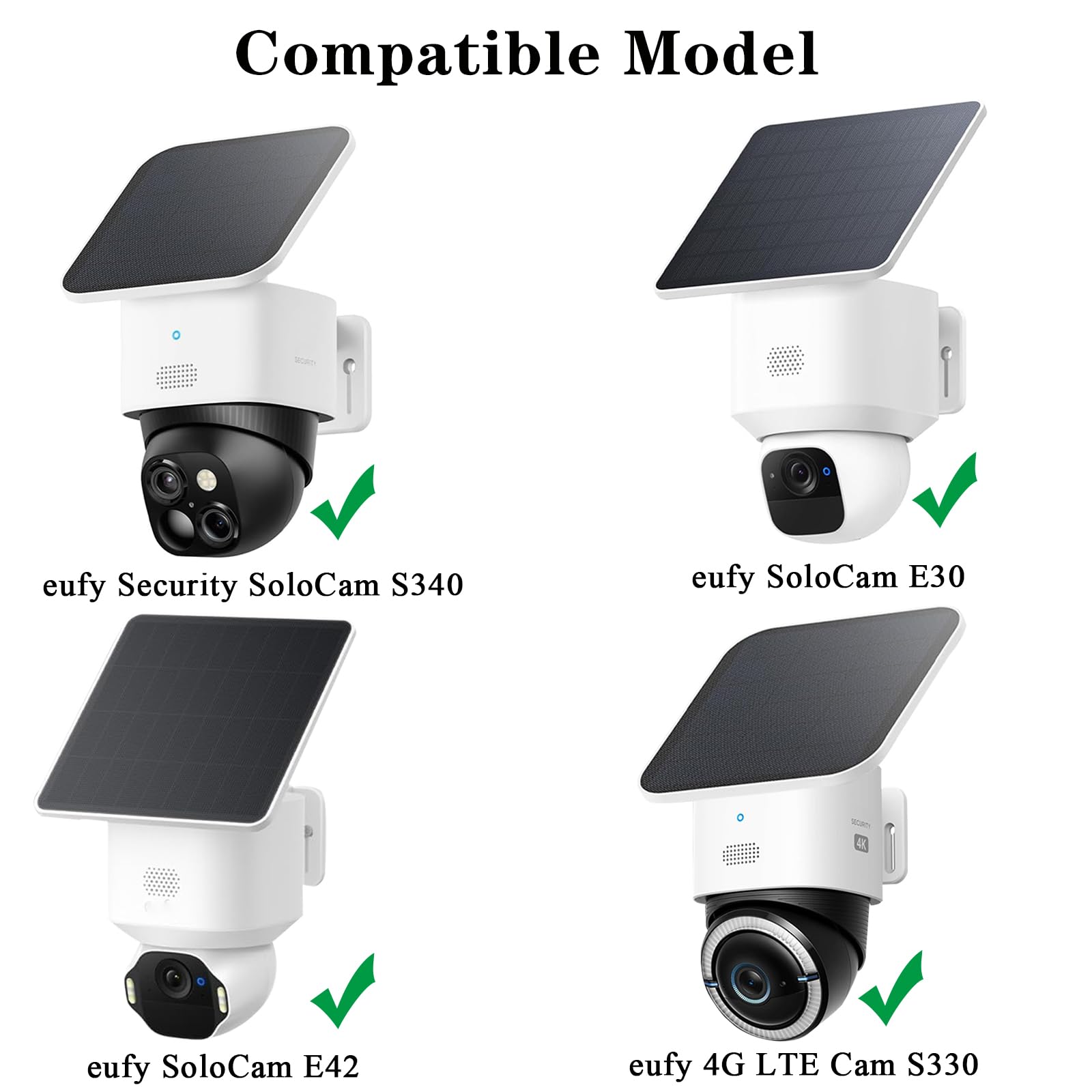Amazon.co.jp: 雨樋マウントブラケット 2個パック Eufy SoloCam S340