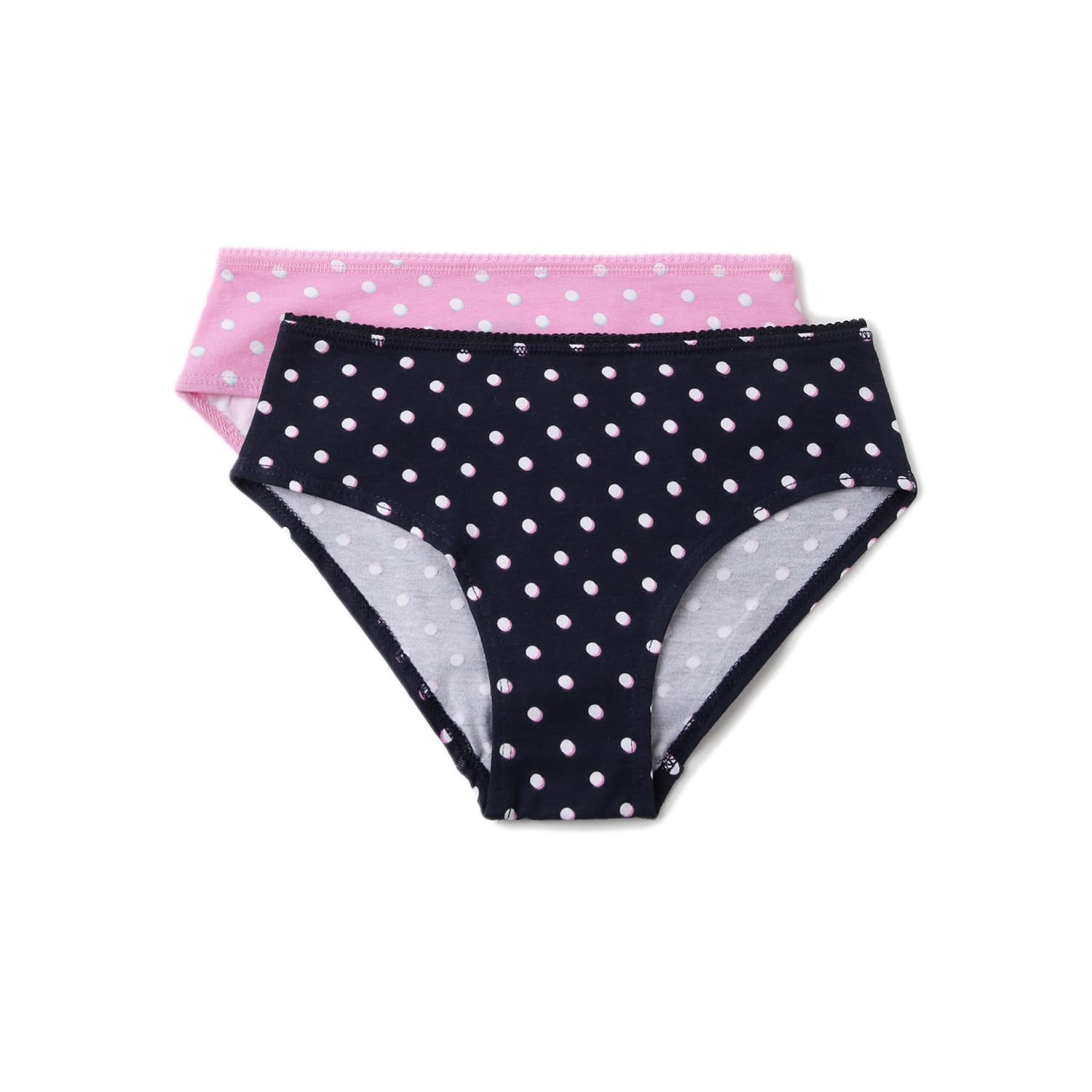 UNITED COLORS OF BENETTONPack of 2 Polka Dot Print Low Rise Briefs