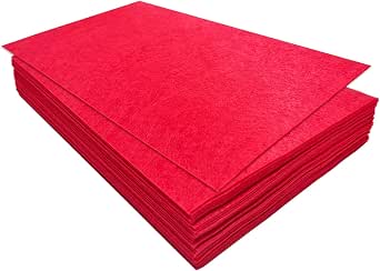 Filzstoff, 40PCS Bastelfilz Farbig Filz Blätter Po Produktbild-Vorschau 4