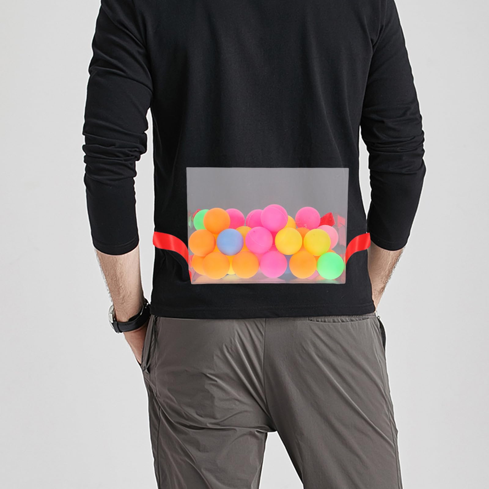 BESPORTBLE Jeu de Twerk de Soirée 2 Ensembles Boîte à Balles de Ping-Pong