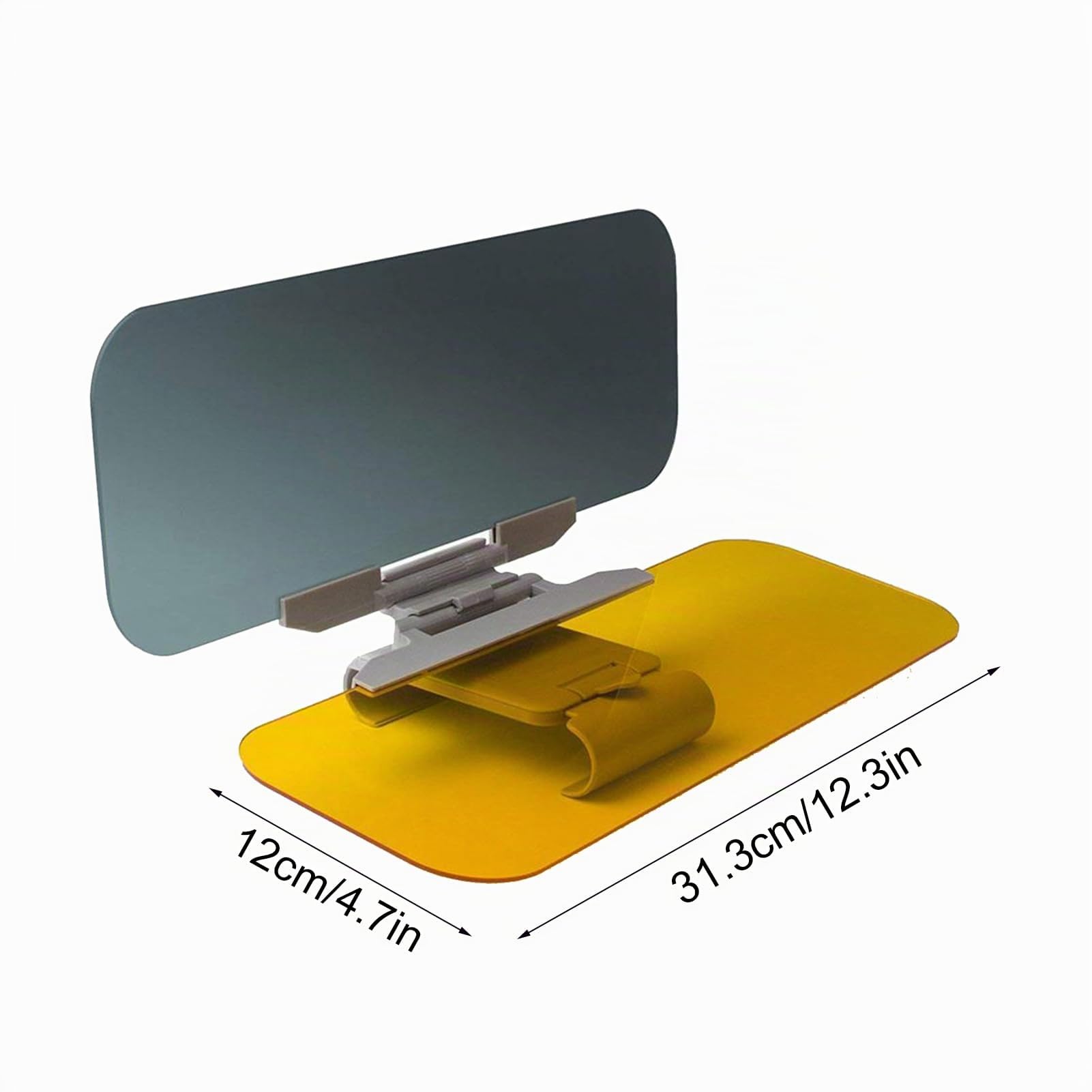 Visera Antideslumbrante para Auto HD 2 en 1, Protección Solar y Bloqueador de Luces para Conducción Diurna y Nocturna, Extensor Ajustable y Diseño Ergonómico, para Conductores, para Coches SUV y Sedán