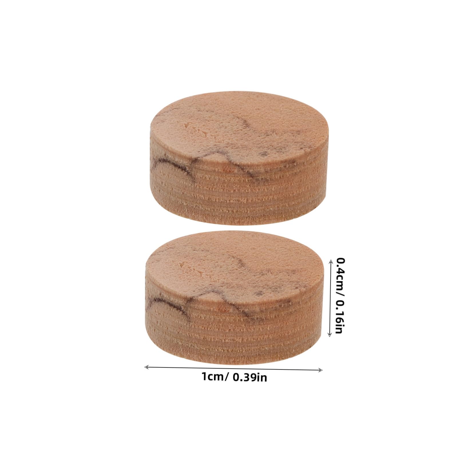 BESPORTBLE 10Pcs Saxophone Key Cork Pads Sound Dampening Replacement Cushions Compact Gaskets for Alto Tenor Saxophone Noise Reduction and Enhanced Performance