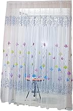 Levemolo Cortinas Blackout Cortinas De Bloqueio Solar Cortina De Lótus Cortina De Janela De Tule Persianas Transparentes Cortinas Impressas Cortinas Transparentes Cortina Para Janela