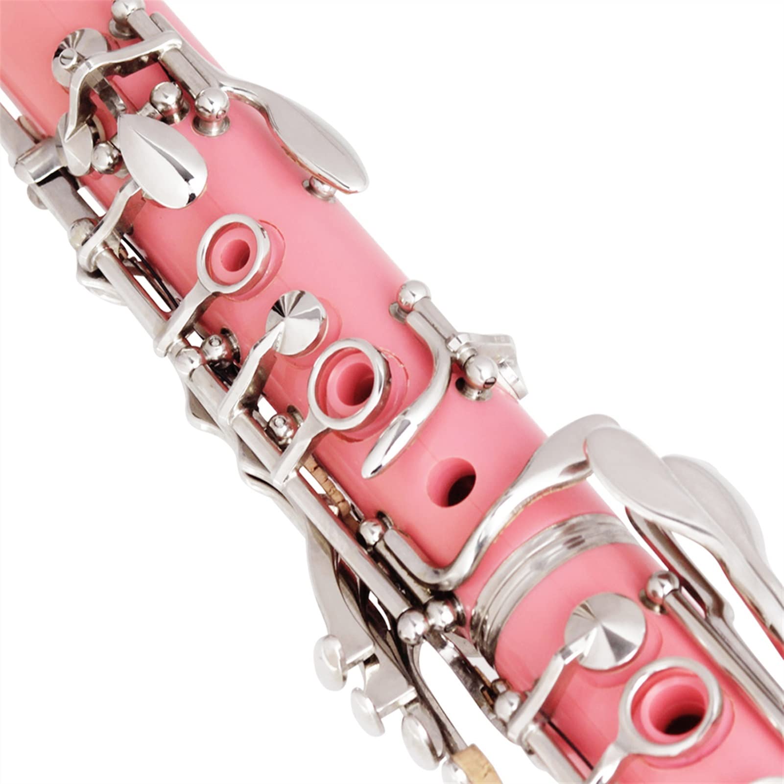 Professionelle Klarinette 17 Key Clarinet Bb Tone Tune Rosa Bakelit Klarinette Holzwind Instrument Zubehör Klarinette