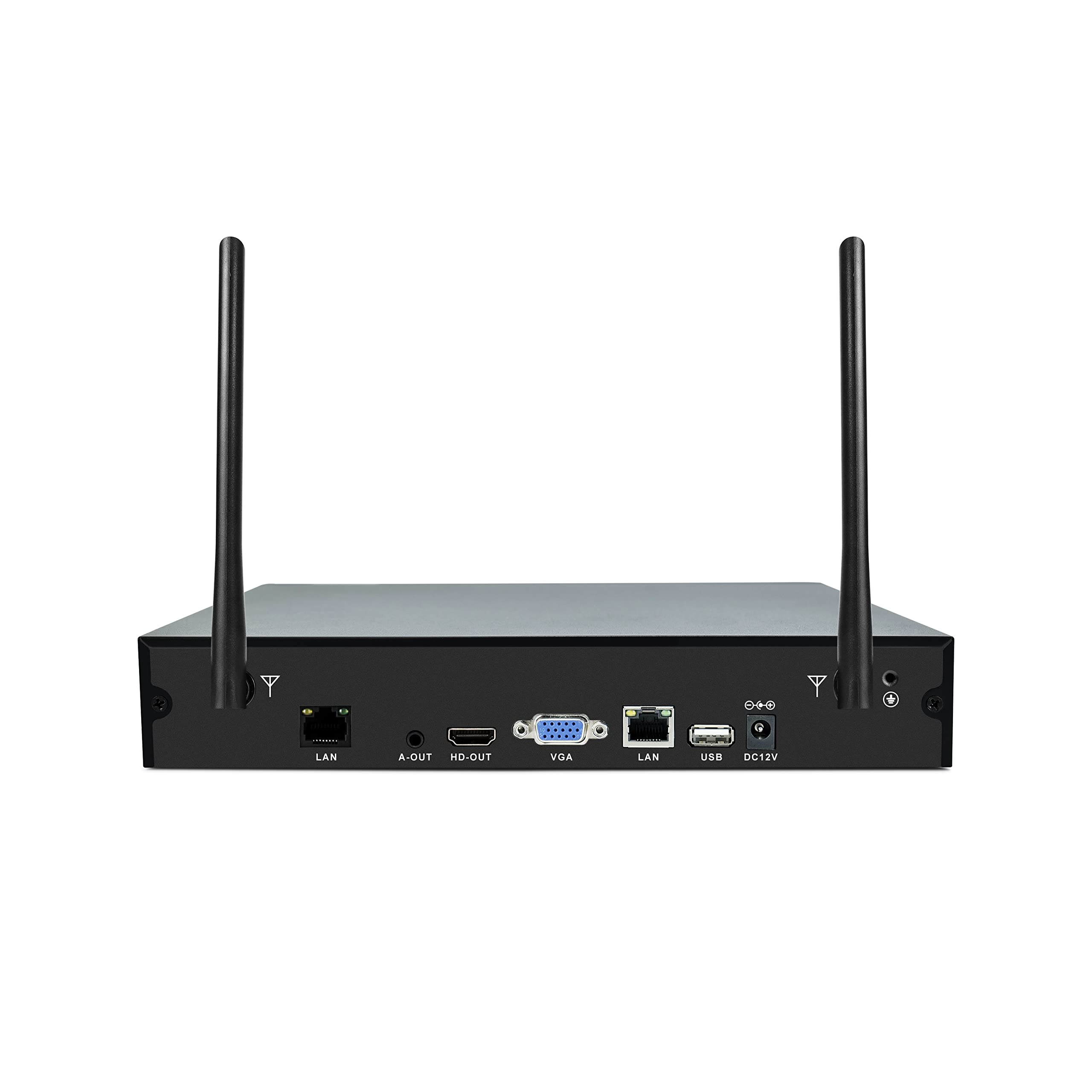 NVS007 SriHome NVR 16 Kanäle 5 Megapixel und 8 Kanäle 8 Megapixel 4G LTE