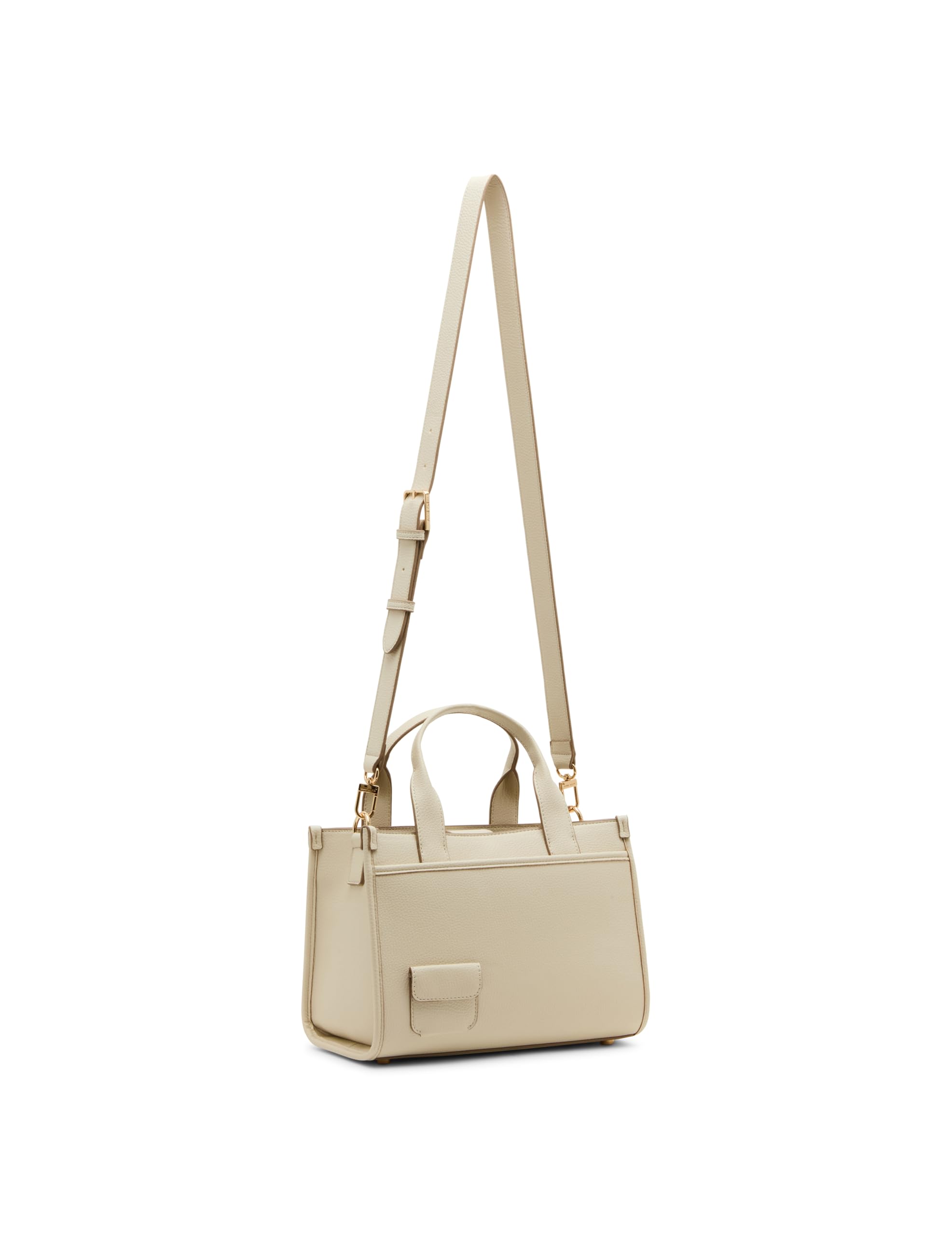 Anne Klein Medium Satchel with 2 Detachable Straps, Parchment