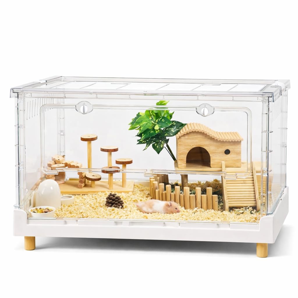 PIDINUK Extra Tall Foldable Acrylic Cage