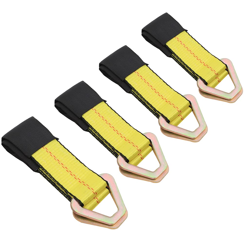 2 Pack of Purple Diamond Weave Dog Bones for Rollback/Flatbed Wrecker Straps