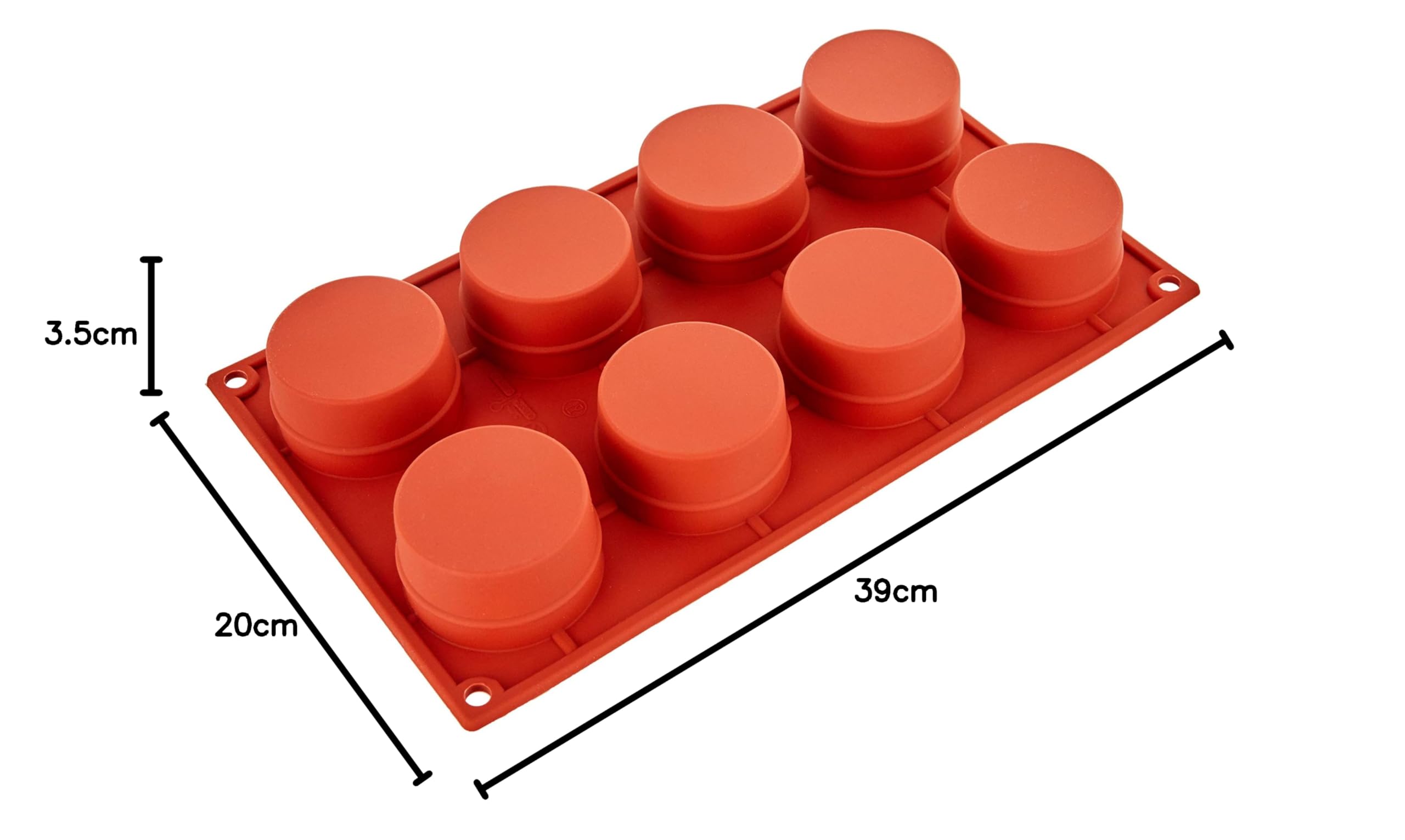 Silikomart | SF132 Stampo in Silicone per Monoporzioni MINI FANTASY, Antiaderente, 18 Cavità, Confezione da 1 Stampo per Dolci, 40 h 22 mm Volume 18 x 17,5 ml Tot. 315 ml