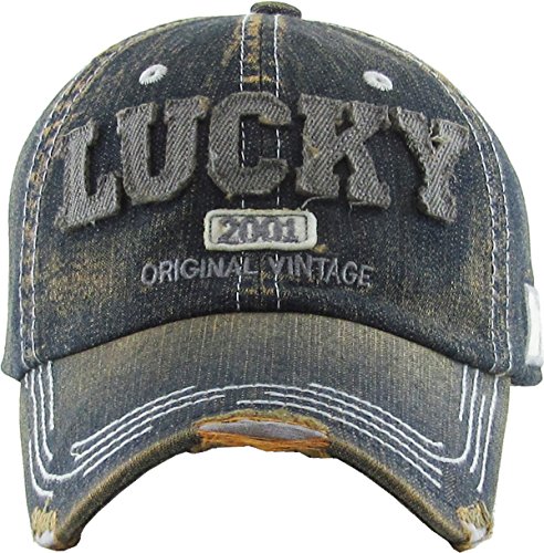 Image of Fashion Vintage Distressed Washed Assorted Baseball Cap Dad Hat Adjustable Unisex