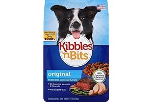 Kibbles 'n Bits Dog Food Original Savory Beef & Chicken Flavor: Wholesome...