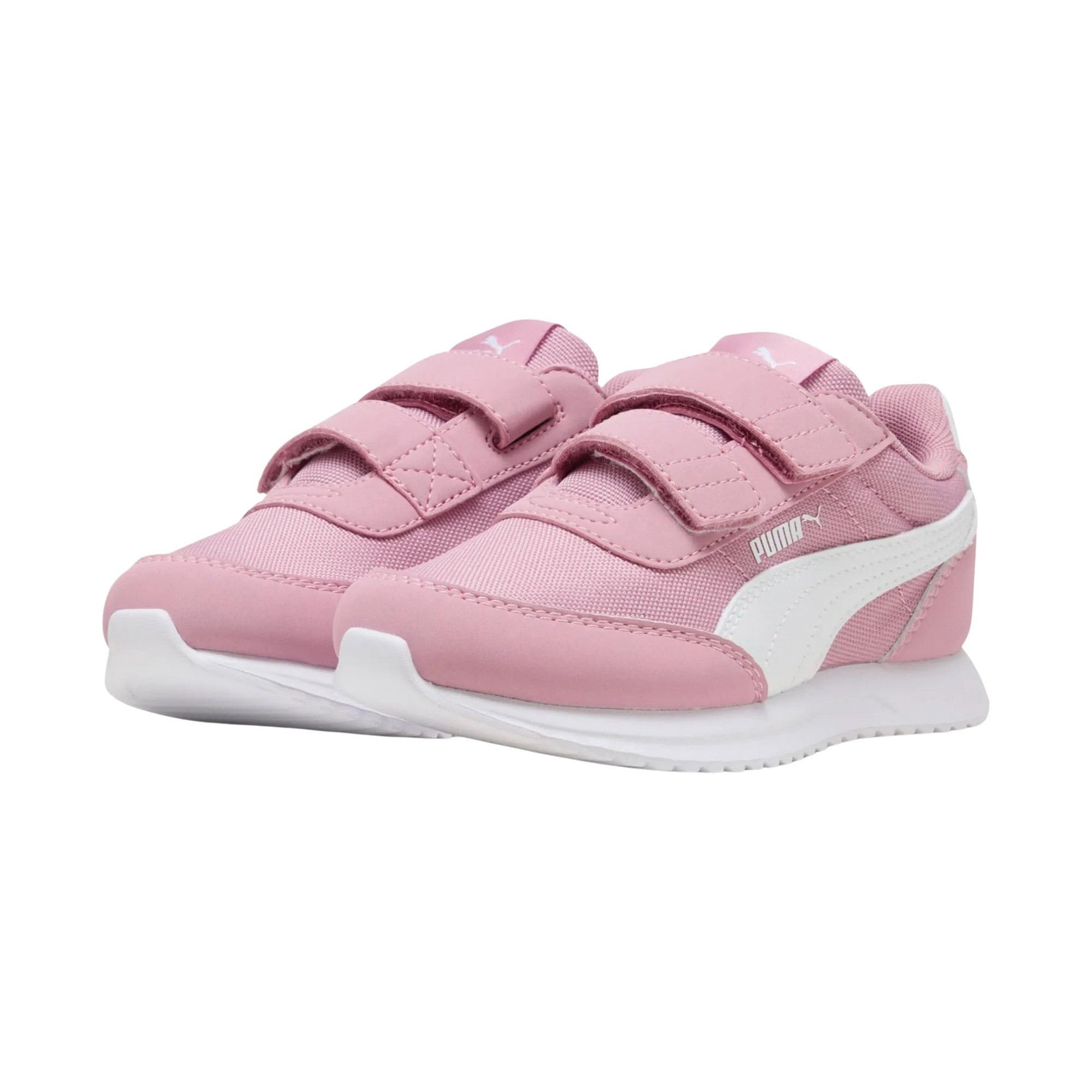 Sneaker PUMA R78 Lightwind V PS rose et blanche en taille 23 EU - 2