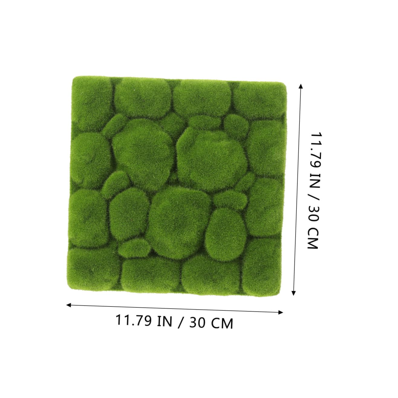 TOYANDONA 3 Pezzi Decorazione da Parete Sospesa Muschio Artificiale 30X30 CM Pannello in Schiuma Finta per Casa Ufficio Giardino Fai da Te Ornamento Murale Resistente