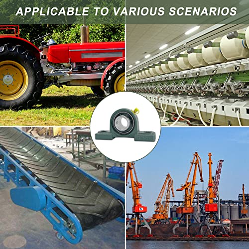 2Pcs Ucp201-8 Pillow Block Bearing With 1/2" Bore Mounted Pillow Block Bearings 1/2" Inch Chrome Steel Bearings Self-Alignment… #TOP6