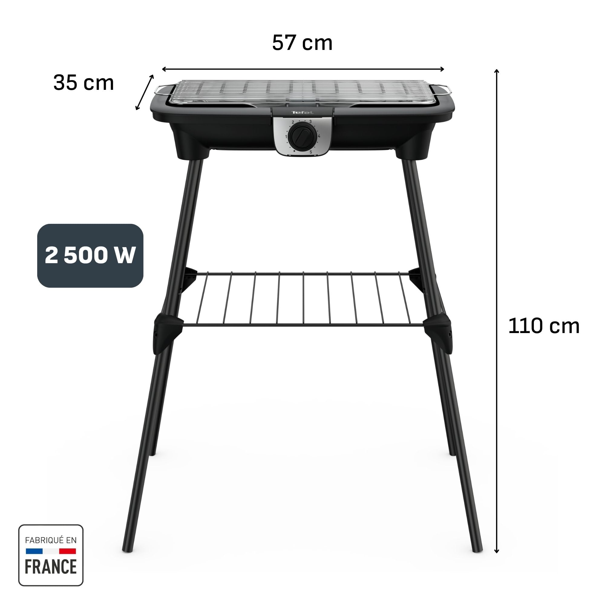 Tefal Easygrill Power Grill, Czarny, XXL
