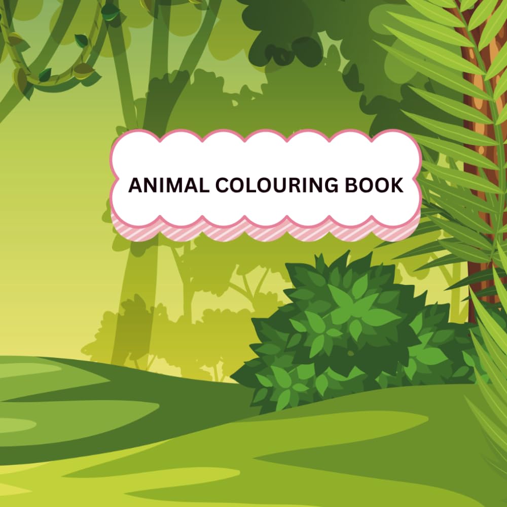KIDS ANIMAL COLOURING BOOK: KIDS BOOK