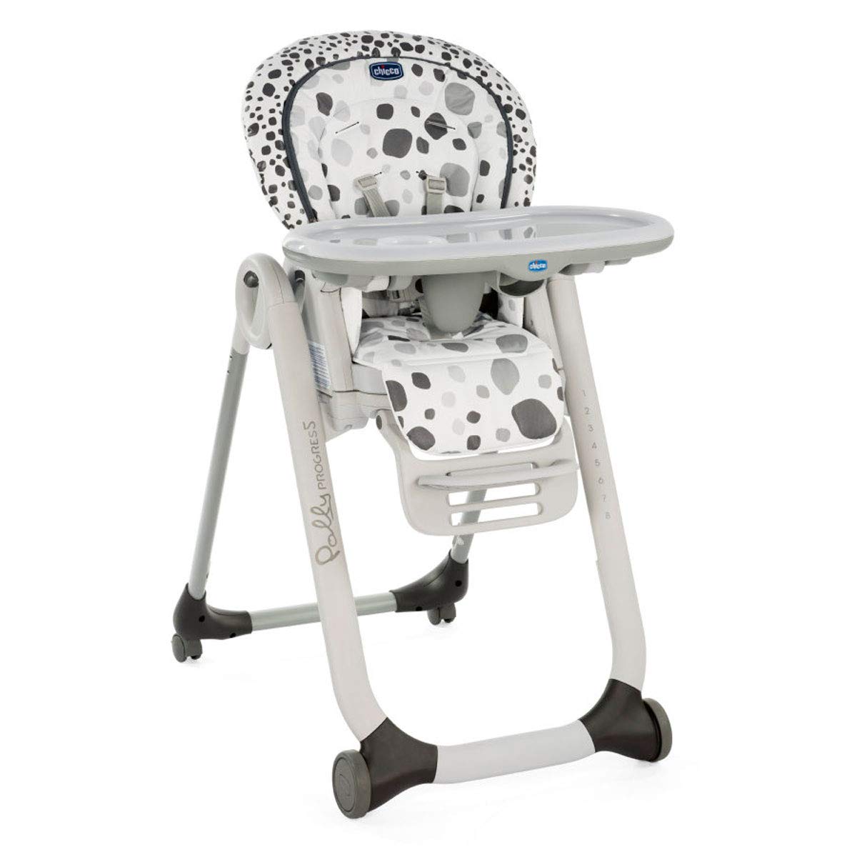 Chicco ‎06079336990000 Krzesło Piętrowe Polly Progres 5, Antracytowy, 1 Sztuka