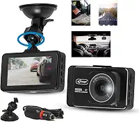 Câmera Veicular Automotica Dashcam Segurança Com Visão Noturna Gravação Loop 4K Wifi App Detecção de Movimento