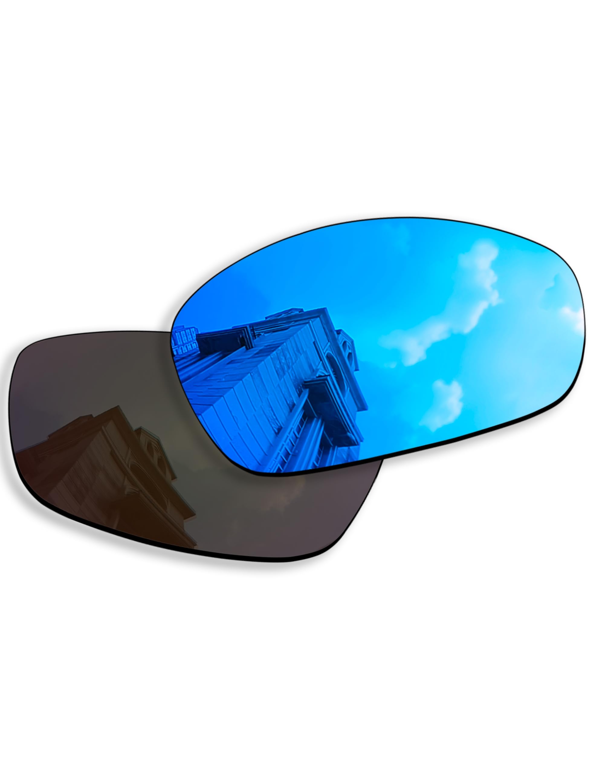4 pares de lentes de repuesto polarizadas antiarañazos para gafas de sol Oakley Straight Jacket 2007