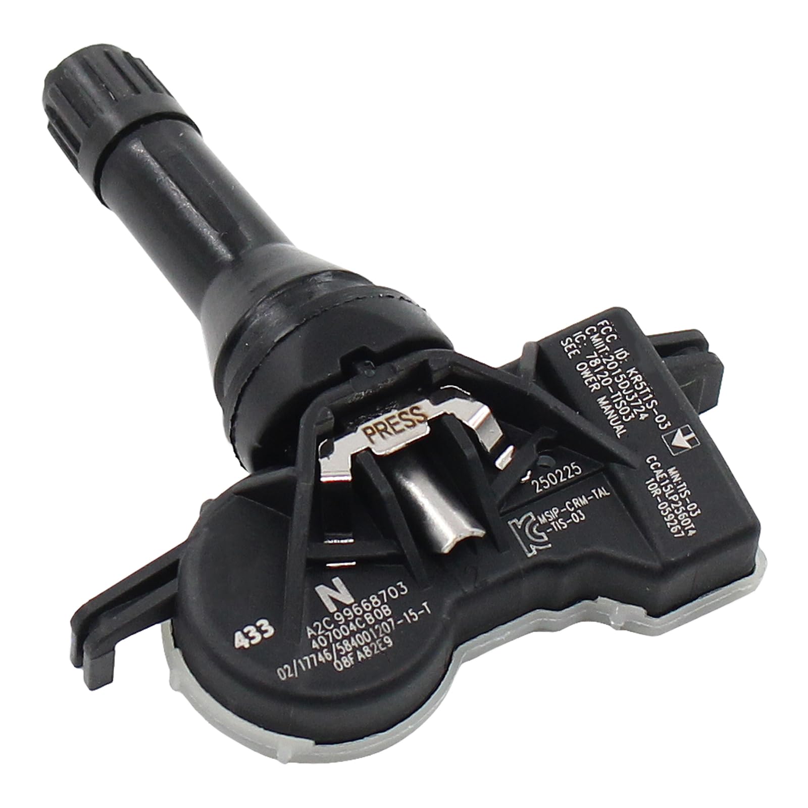 Reifendrucksensor RDKS Sensoren Reifendruckkontrolle Sensor Radsensor Gummiventil für Micra Pulsar C13 Qashqai J11 X-Trail T32 Espace 5 Kadjar Megane 4 Grandtour Scenic 4 Talisman Granta Kalina