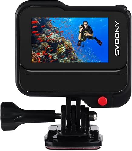 SVBONY SVGo 4K30FPS Unterwasserkamera, WiFi Action Cam, EIS Stabilisierung, Wass