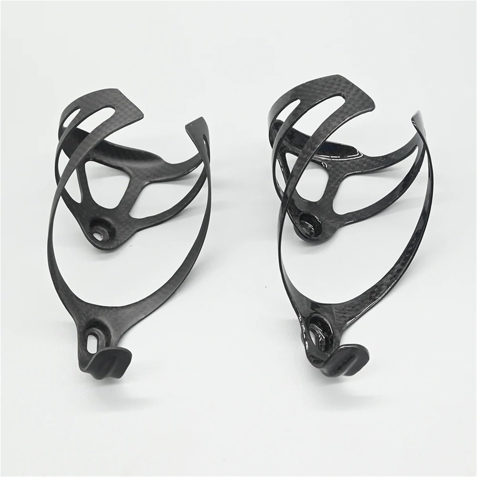 Portaborraccia bici effetto carbonio Portabottiglie da bicicletta 2 pezzi completo in fibra di carbonio 3K super leggero strada/mountain bike, portaborraccia opaco lucido(2pcs UD Matte)