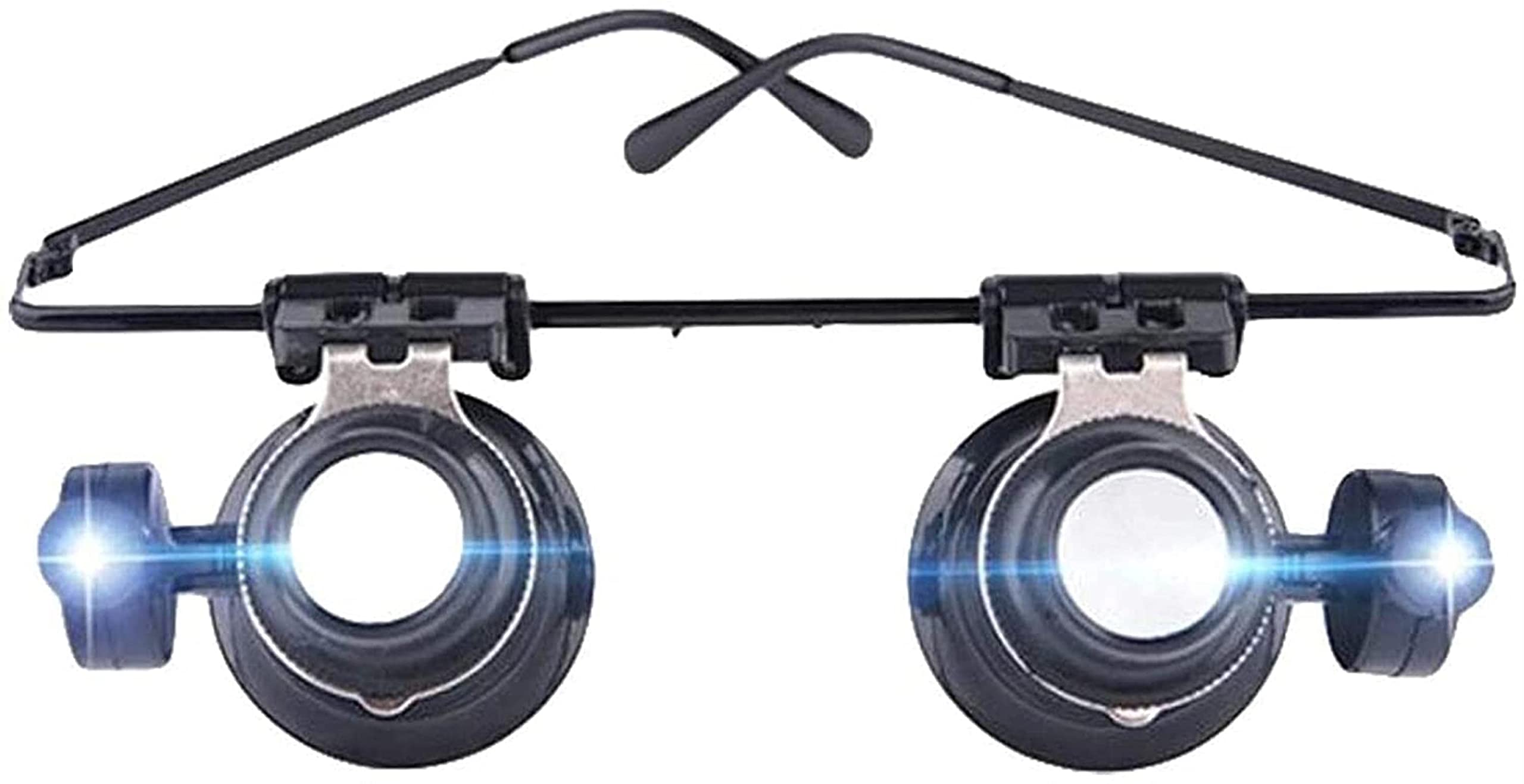 Magnifying Glass,Head-Mounted Reading And Watching Tv Welding Led Magnifier
