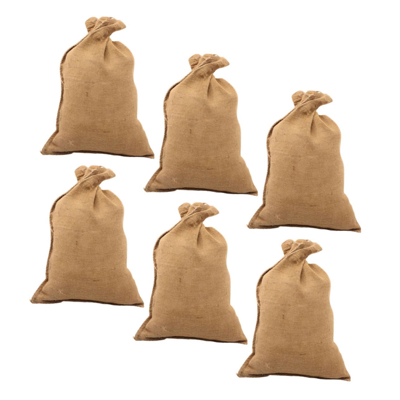 Paquet de Conservation de Pommes de Terre en Jute 6 Pièces Marron
