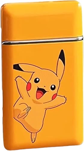 NIVEK Encendedor de anime japonés de personaje amarillo Animal Manga Rosa Llama Encendedor Lindo Kawaii Slim Pocket Encendedor disponible en Yaxa Colombia