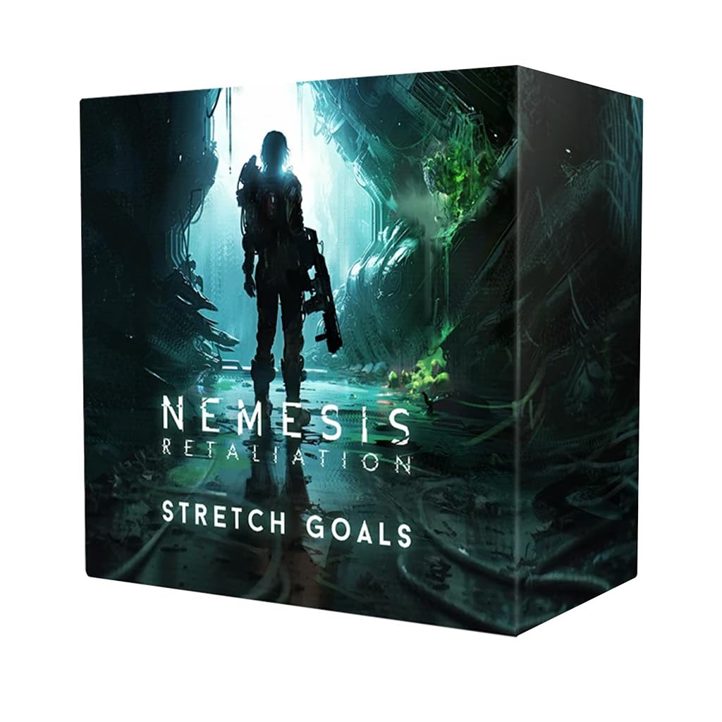 Awaken Realms | Nemesis Retaliation Stretch Goals Box | Board Game Expansion | 1-5 Players | 120 Minutes