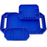 3pcs Large Non-Slip Flexible Silicone Tool Tray, Mechanic Tool Mat, Tool Organizer, Tool Storage, Tool Holder, Grip Mats, No Magnets, Christmas Day Gift for Men, Father’s Day Gift