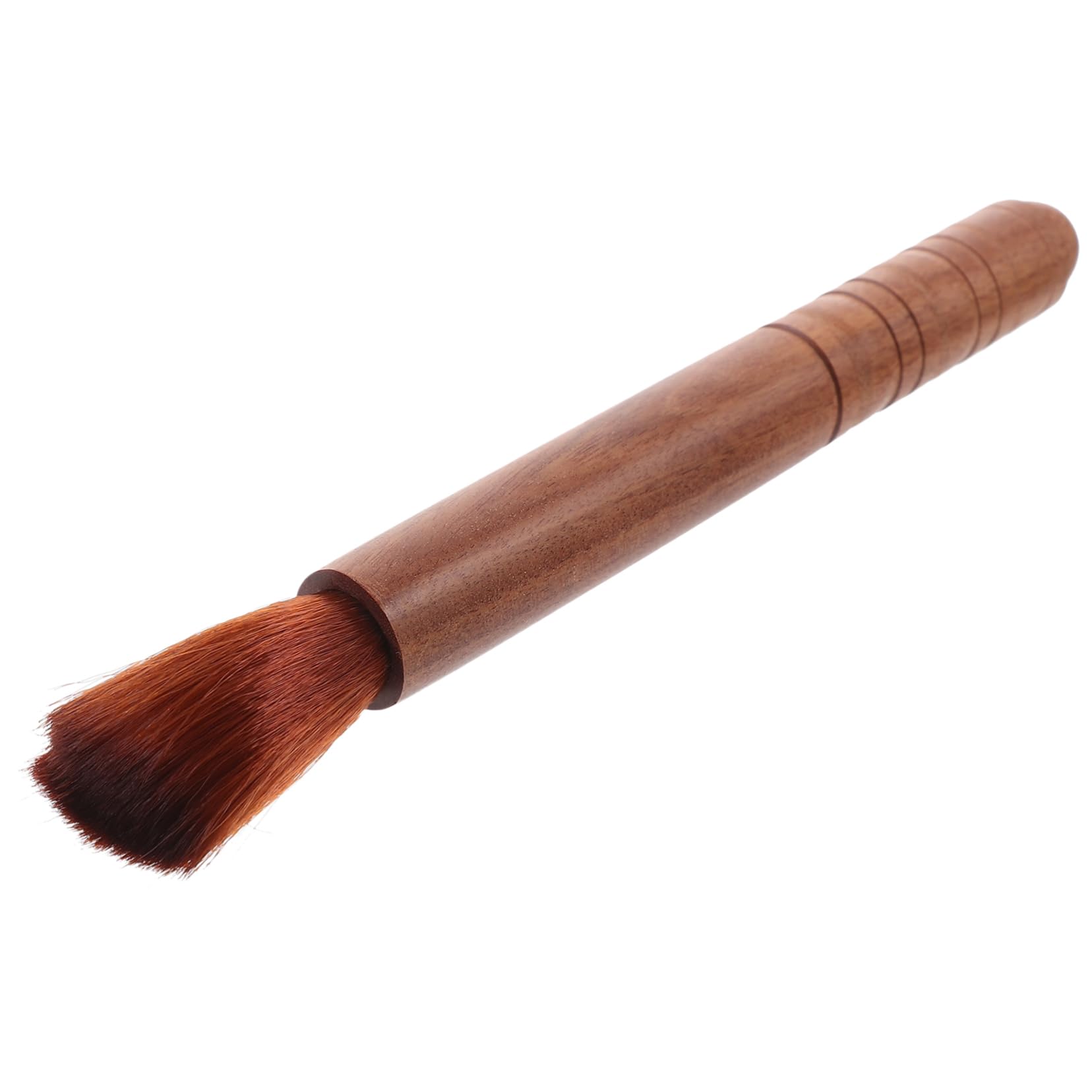 Ipetboom Teapot Brush Wooden Teacup Brush Calligraphy-Style Cleaning Brush Tea Tools Natural Bristle Tea Brush Pen