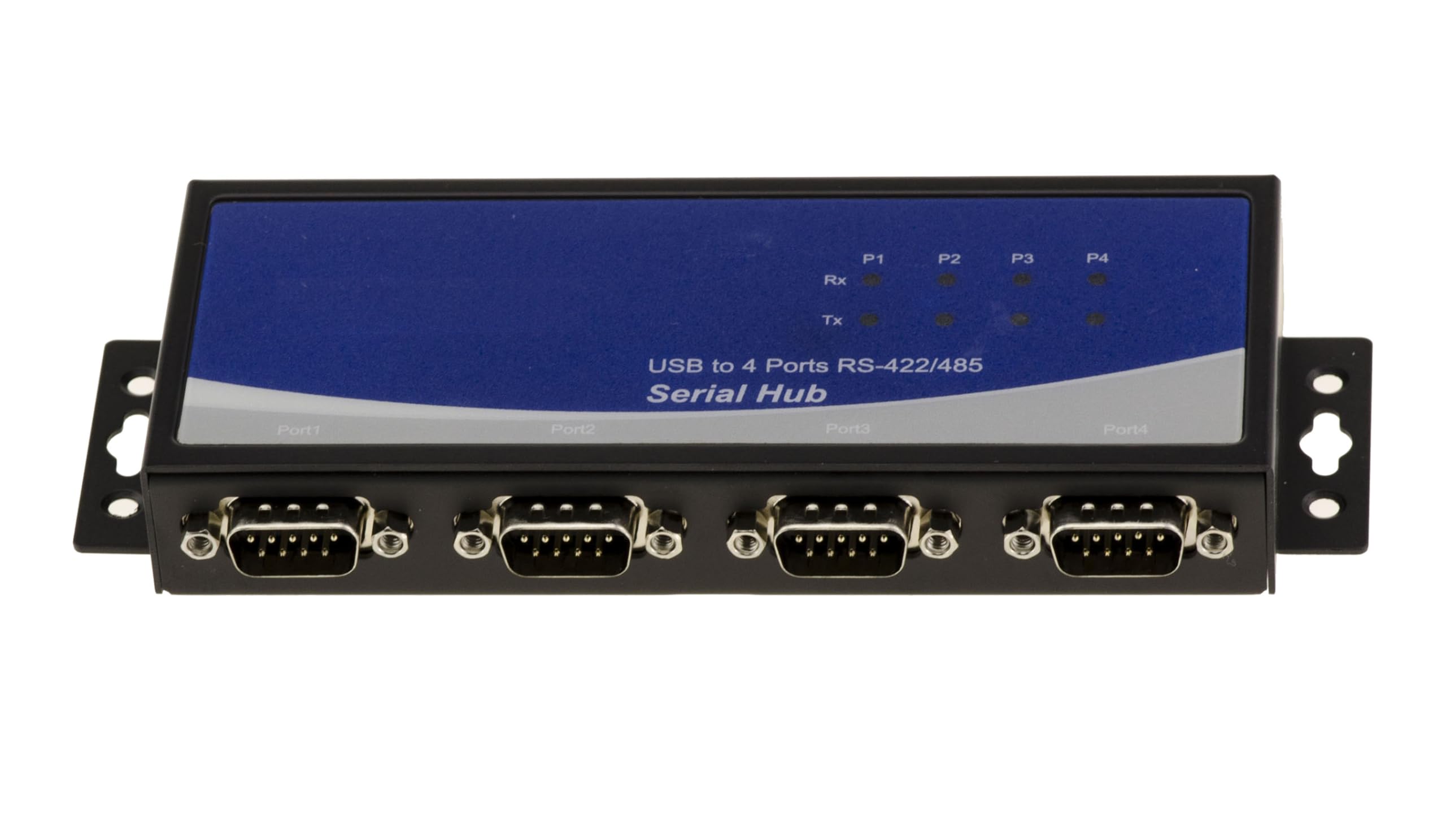 KALEA-INFORMATIQUE Adaptateur convertisseur USB vers 4 Ports RS422 RS485 Industriel, Interface RS-422 et RS-485 par fiche DB9, Protection ESD 15KV