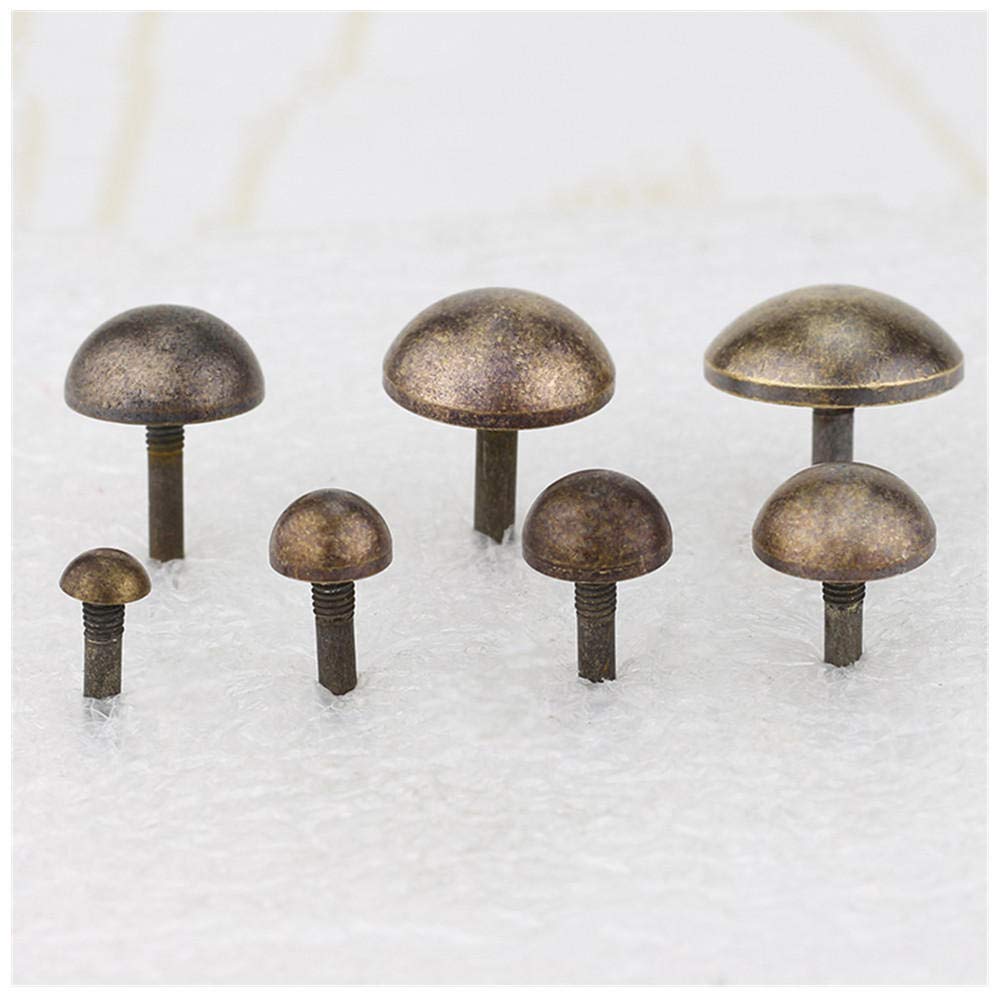 Clavos de tapa de puerta con cabeza redonda lisa para un acabado estanco