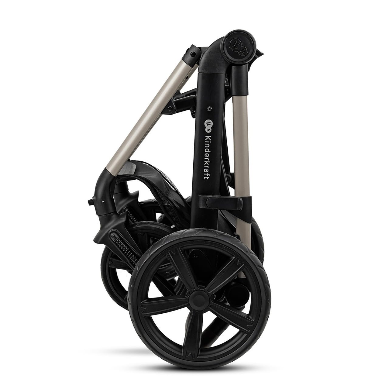 Kinderkraft MOOV 2 passeggino multifunzionale 4 in 1 trio neonato navicella seggiolino auto MINK PRO i-Size Grigio