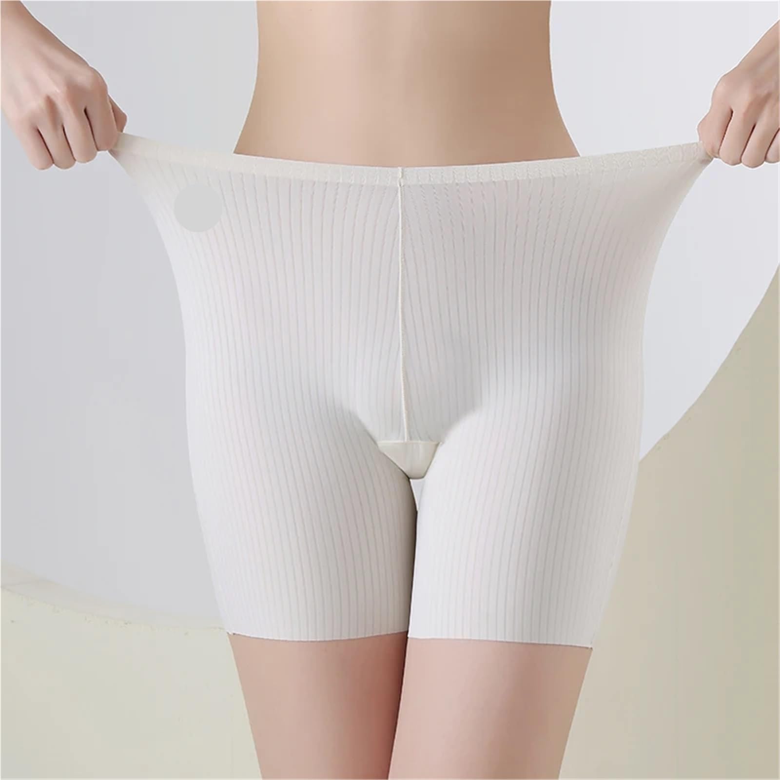 Mutandine Boyshort da Donna 3pcs Women's Shorts Under The Skirt Safety Short Pants Ice Silk Female Boxer Women Seamless Panties Underwear for Summer per Donne