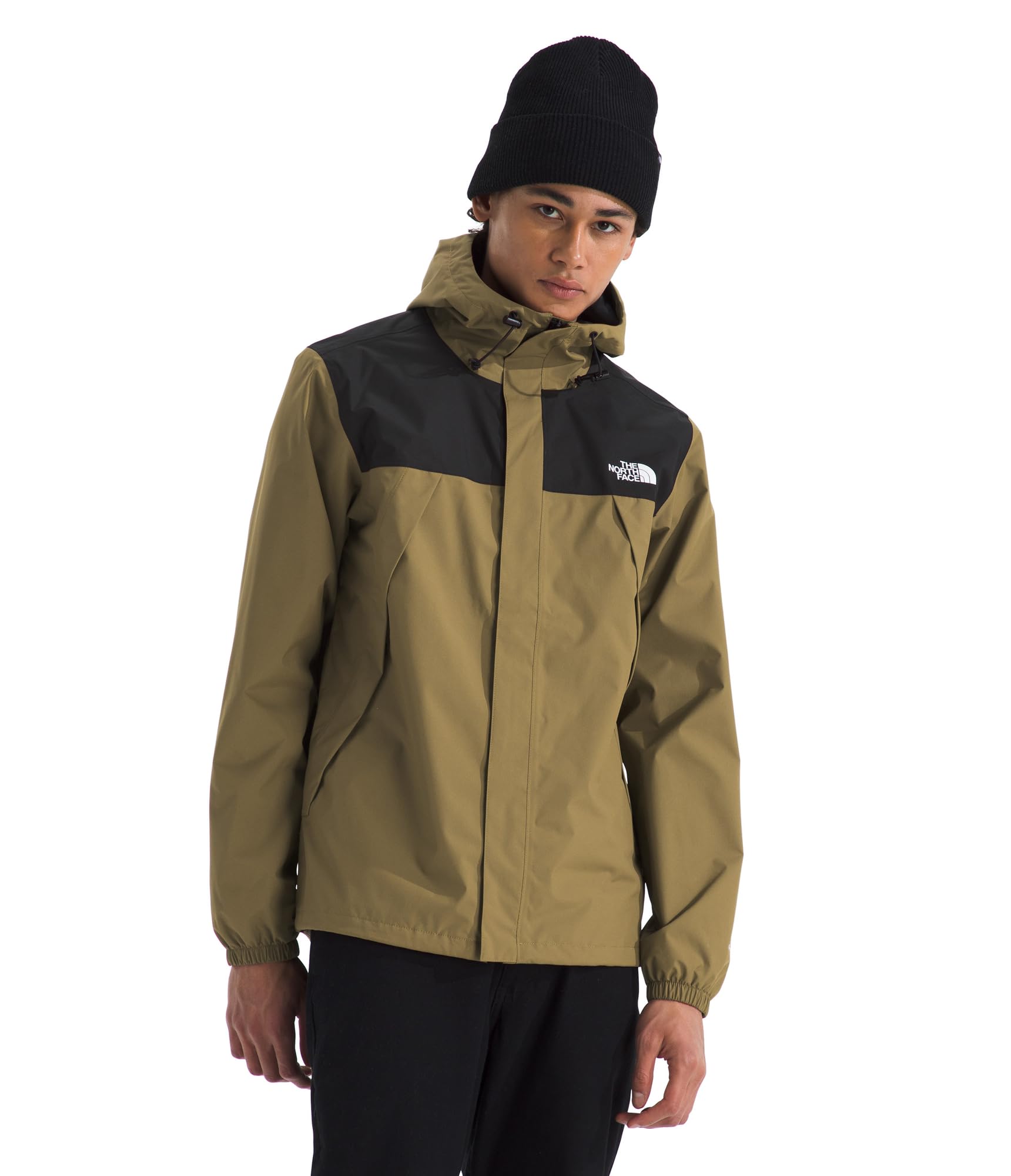 The North Face Men's Cedar/Tnf Black Antora Jacket, S