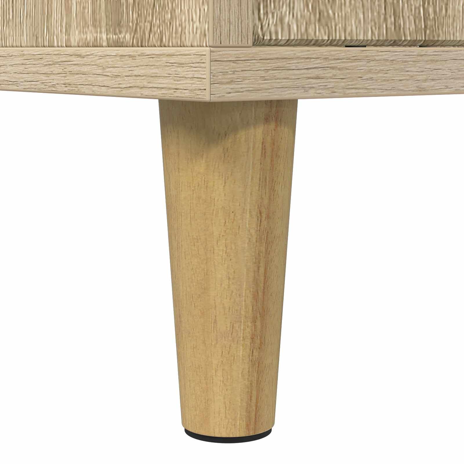 Katzenhaus Sonoma Holzwerkstoff 42,5 x 40 x 53 cm rechteckig Rückzugsort für Katzen mit Liegefläche und Kratzbrett ideal zum Klettern, Spielen, Schlafen in Wohnung, Zimmer, Balkon