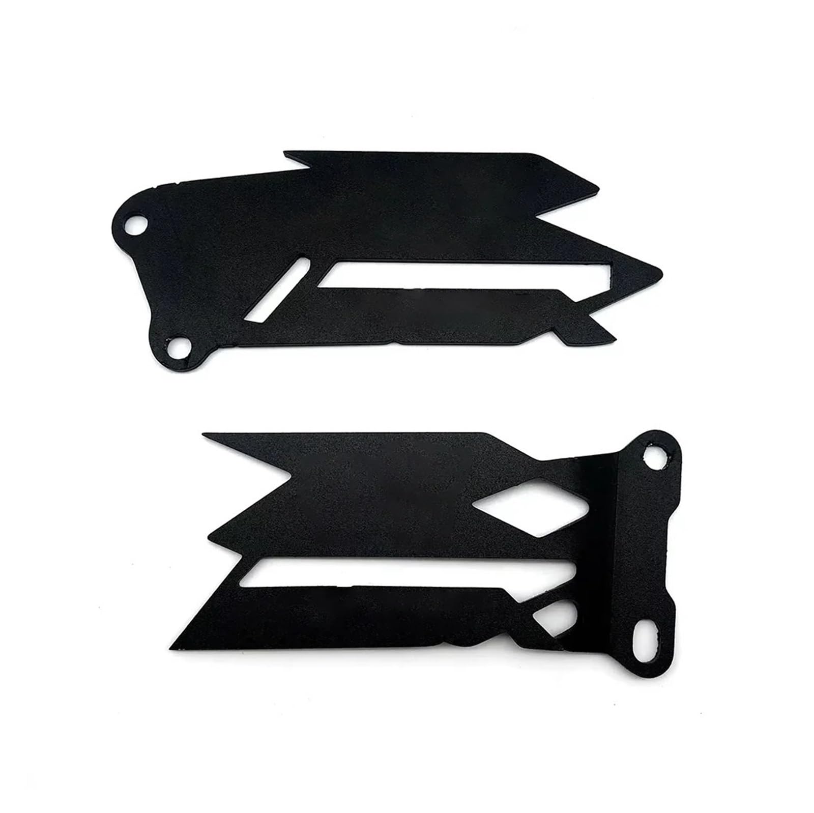 Piastre di protezione for pedane compatibili con SUZUKI GSXR GSX-R 600 GSX-R 750 GSX-R 1000(Silver)