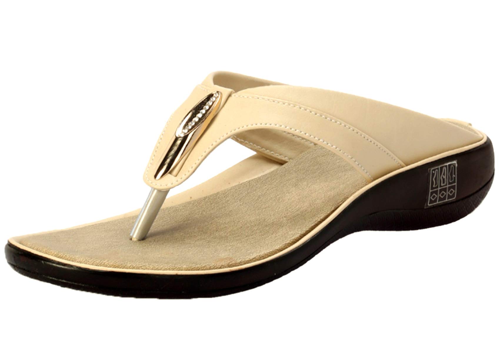 Khadims Women Beige Slip-On Flats - UK 4 (B085TDF66P) Amazon Price History, Amazon Price Tracker
