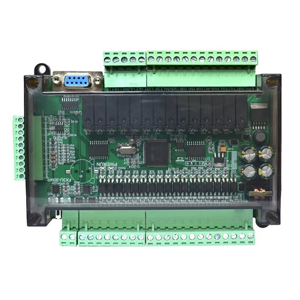PLC przemysłowa płytka sterująca, prosty programowalny kontroler typ FX3U-30MR, obsługuje komunikację RS232 / RS485