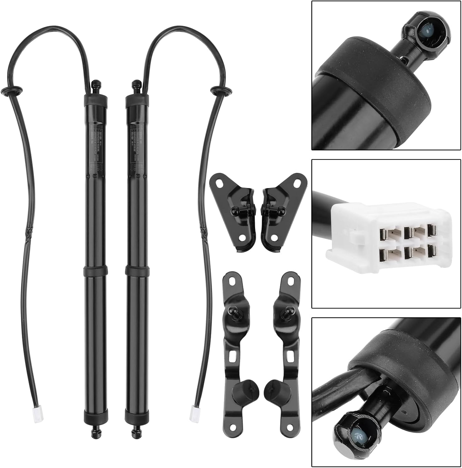 liftgate actuator fit for 2013-2018 toyota rav4 electric rear hatch lift struts, trunk tailgate power shock support replacement 6891009010 left&right?1 pair ?