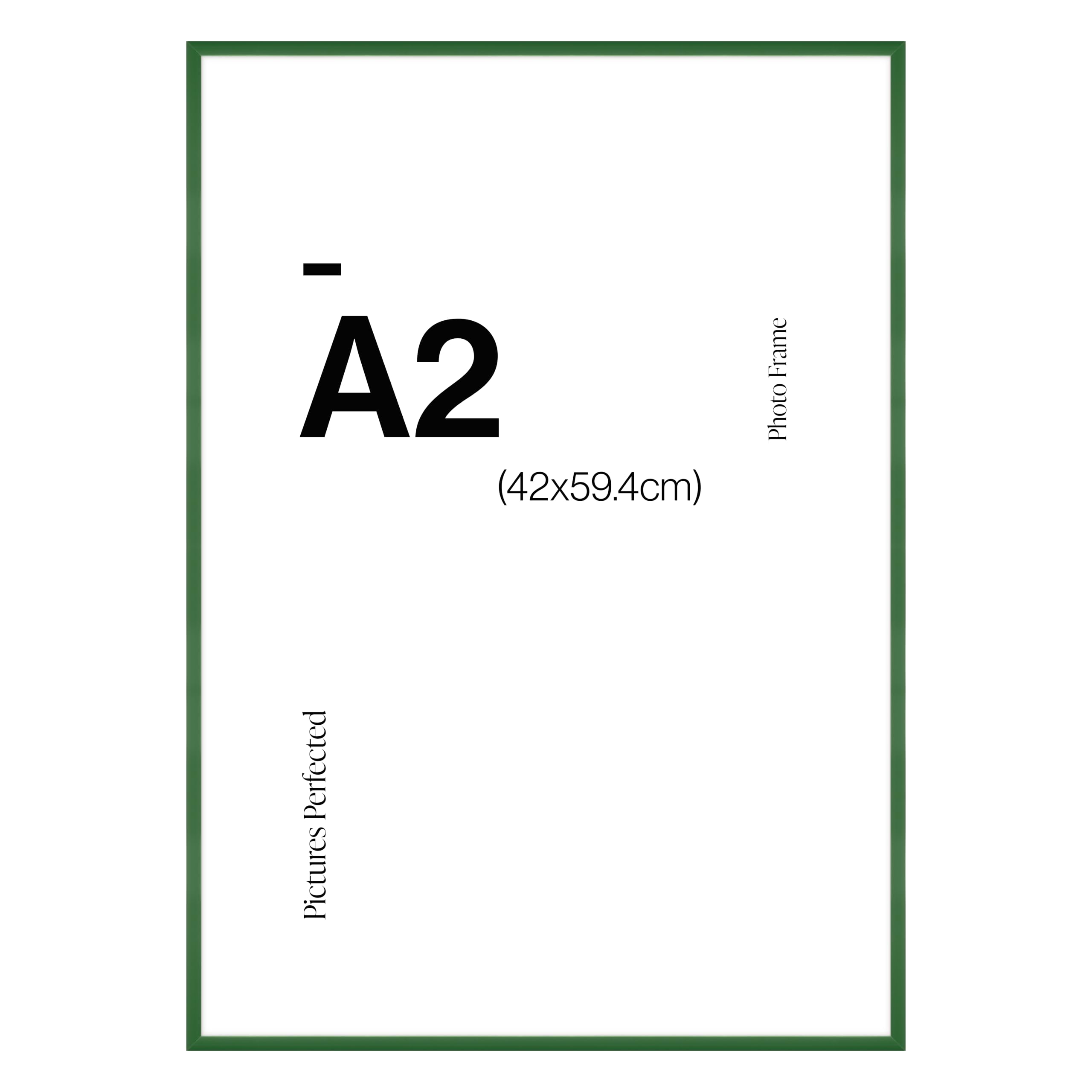 Modern Green A2 Photo Frame for A2 (42 x 59.4cm) Photos or Pictures