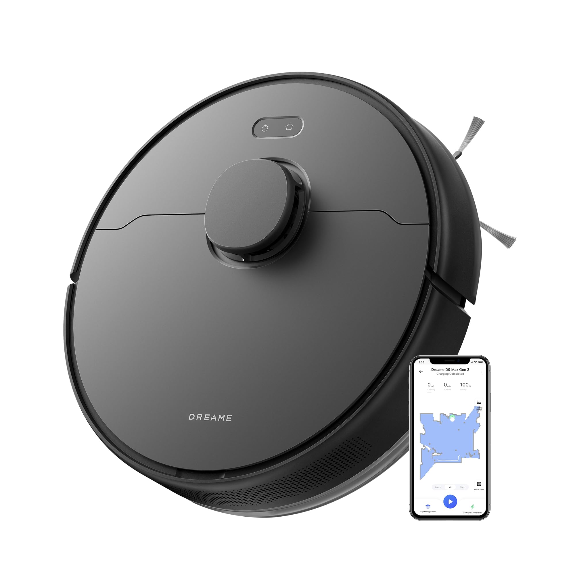 See full amazon price history chart for dreame D9 Max Gen2 Robot Vacuum Cleaner, 6000Pa Vacuum Robot with Mop Function, Movable Brush, Multi-Floor Maps, Ideal for Carpets, Hard Floors and Pet Hair, Black dreame D9 Max Gen2 Robot Vacuum Cleaner, 6000Pa Vacuum Robot with Mop Function, Movable Brush, Multi-Floor Maps, Ideal for Carpets, Hard Floors and Pet Hair, Black (B0DCVMSD46) Amazon Price History, Amazon Price Tracker