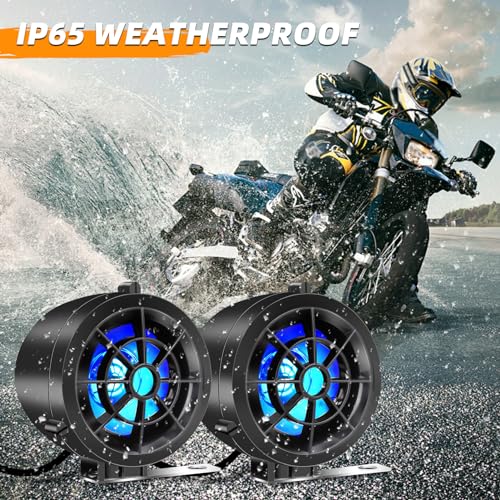 Purevox Motorcycle Speakers Bluetooth Waterproof Radio System thumb #2