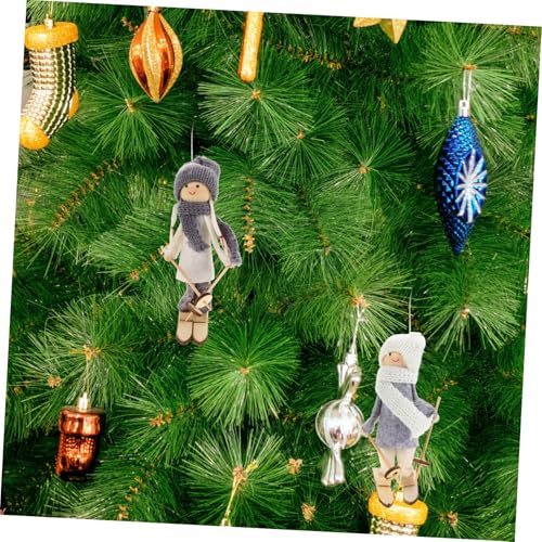 Garneck-2Pcs-Christmas-Ski-Doll-Ornaments-Wooden-Skiing-Figurines-for-Christmas-Tree-Hanging-Decorations-Holiday-Party-Home-Decor-Random-Style Garneck 2Pcs Christmas Ski Doll Ornaments Wooden Skiing Figurines for Christmas Tree Hanging Decorations Holiday Party Home Decor Random Style