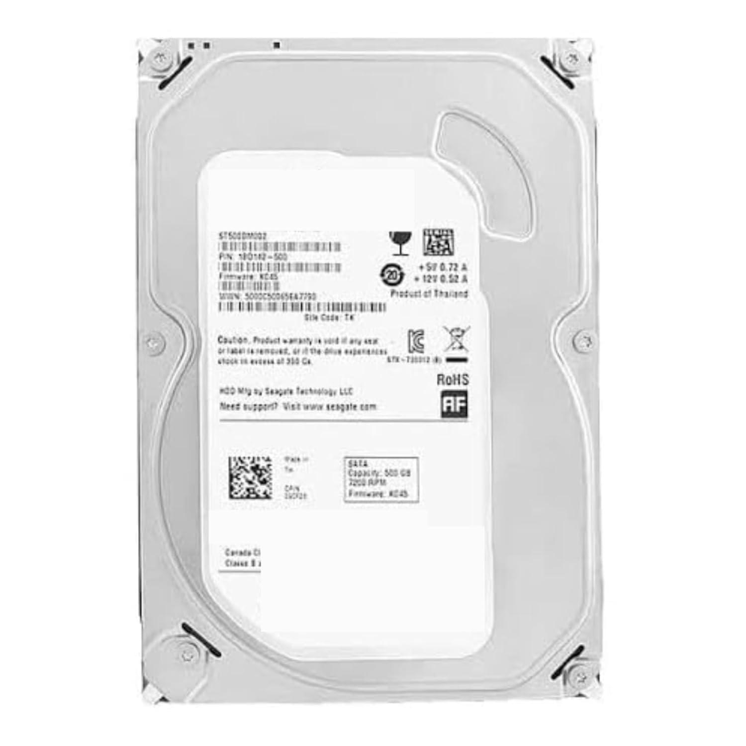 500GB Desktop HDD – 3.5 Inch SATA 6 Gb/s 7200 RPM 32MB Cache for Computer Desktop PC 500GB Desktop HDD – 3.5 Inch SATA 6 Gb/s 7200 RPM 32MB Cache for Computer Desktop PC