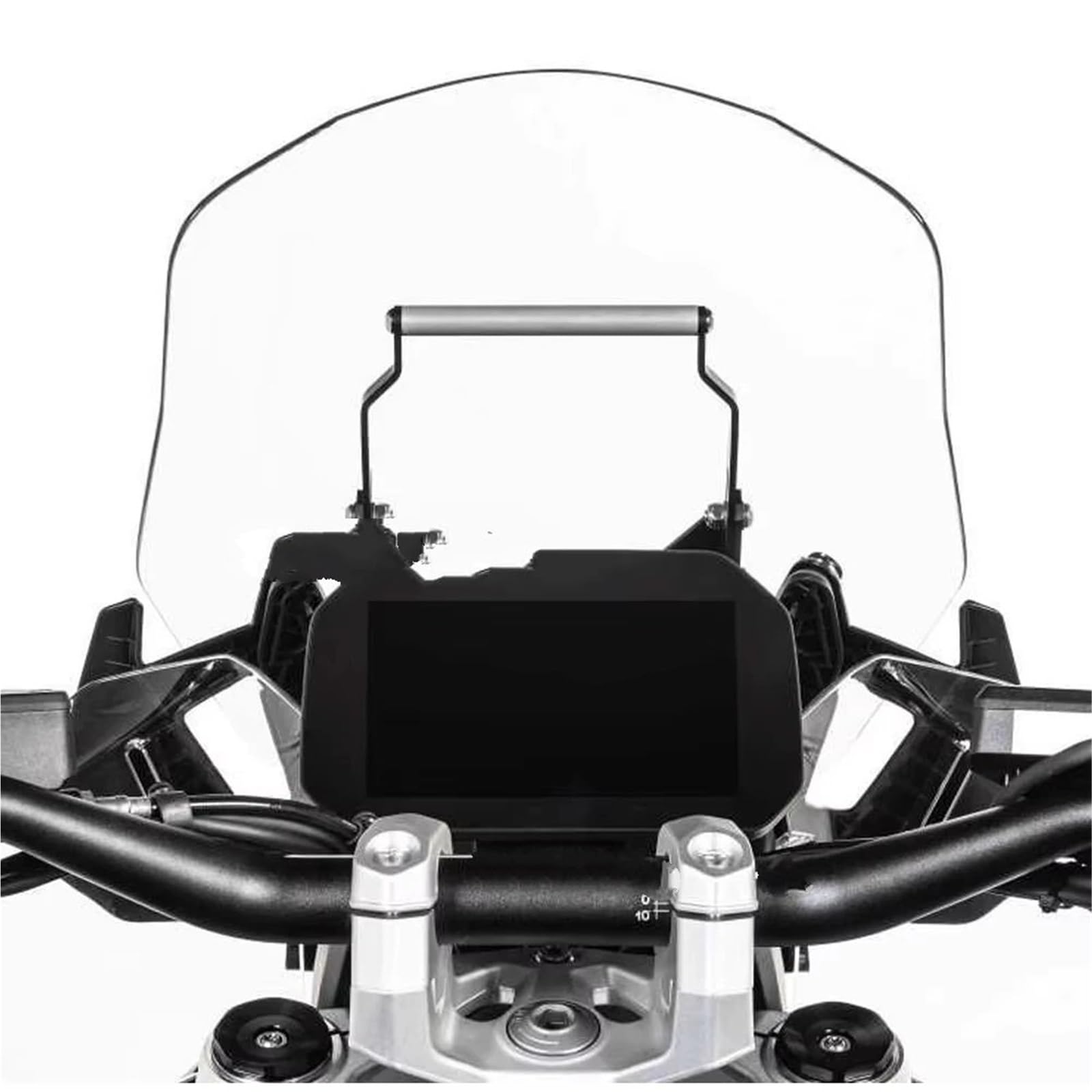 Moto GPS Staffa Navigazione Per BMW Per R1300GS R 1300GS Per ADV 2023 2024 Moto GPS Mobile SmartPhone Navigazione Staffa Di Montaggio Supporto Per Navigatore GPS Per Moto(12mm)